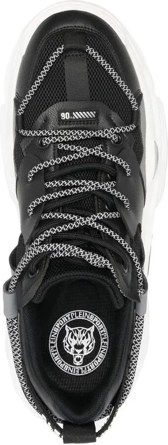 Runner panelled lace-up sneakers - Image 4