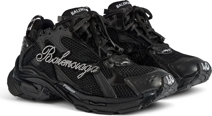 Runner Sneaker With Rhinestones - Image 2