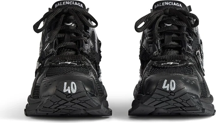 Runner Sneaker With Rhinestones - Image 3