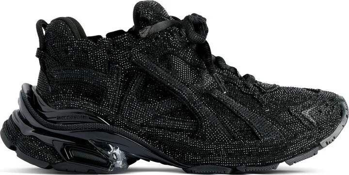 Runner Sneaker With Rhinestones