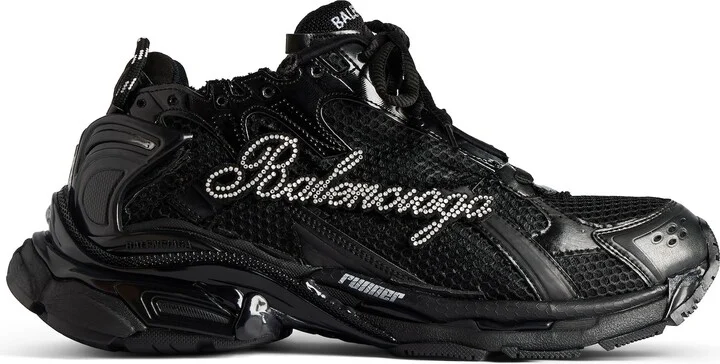 Runner Sneaker With Rhinestones