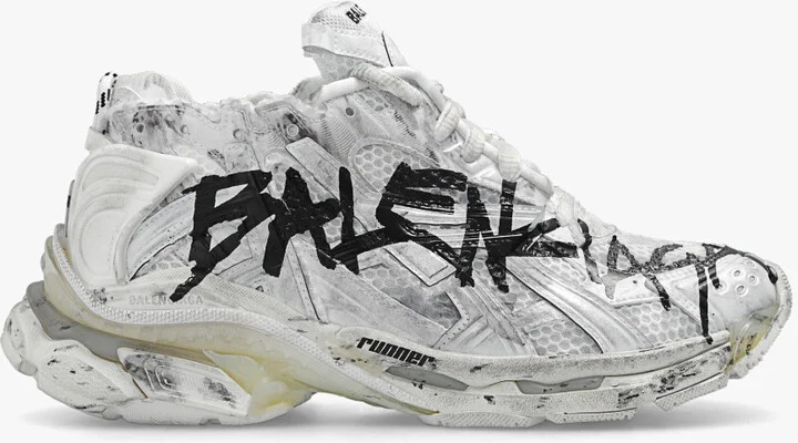 ‘Runner’ Sneakers, , - Grey
