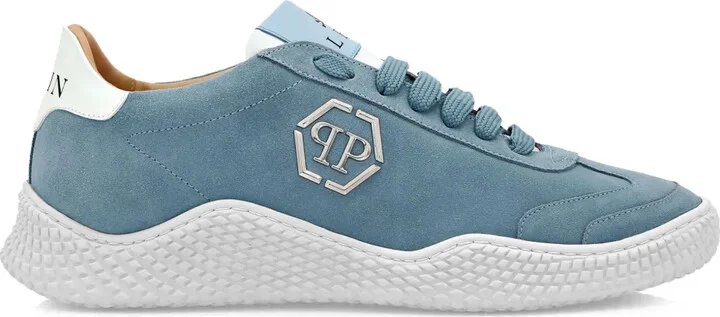Runner suede sneakers