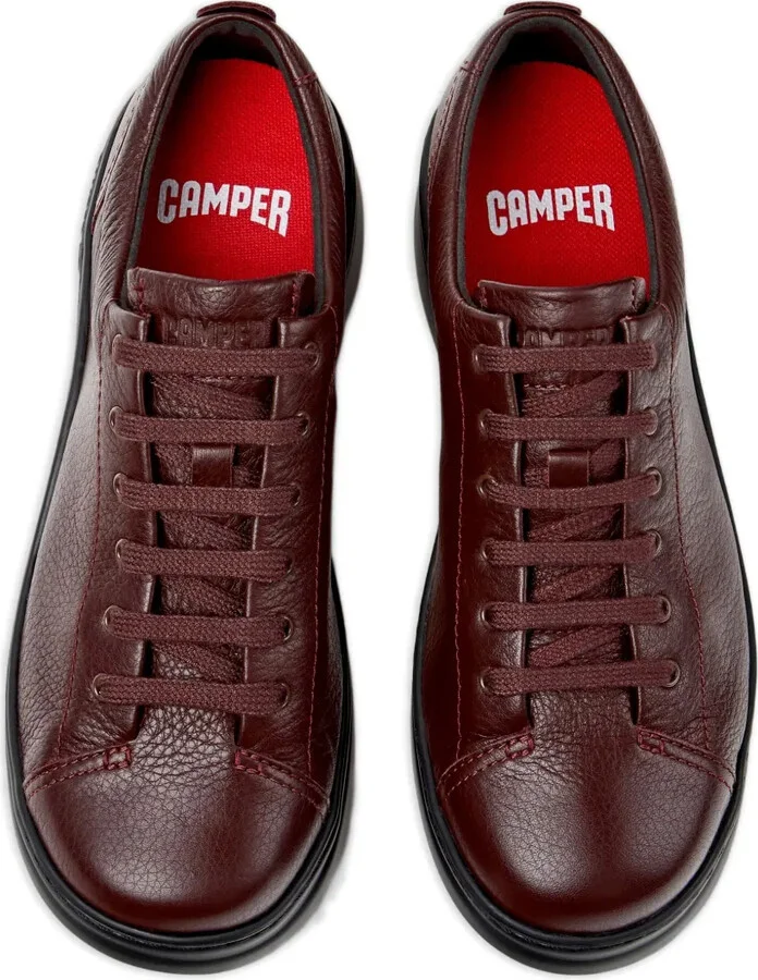 Runner Up leather lace-up sneakers - Image 4