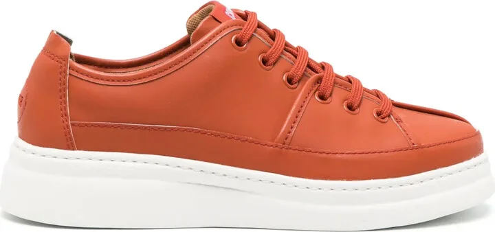 Runner Up logo-patch sneakers