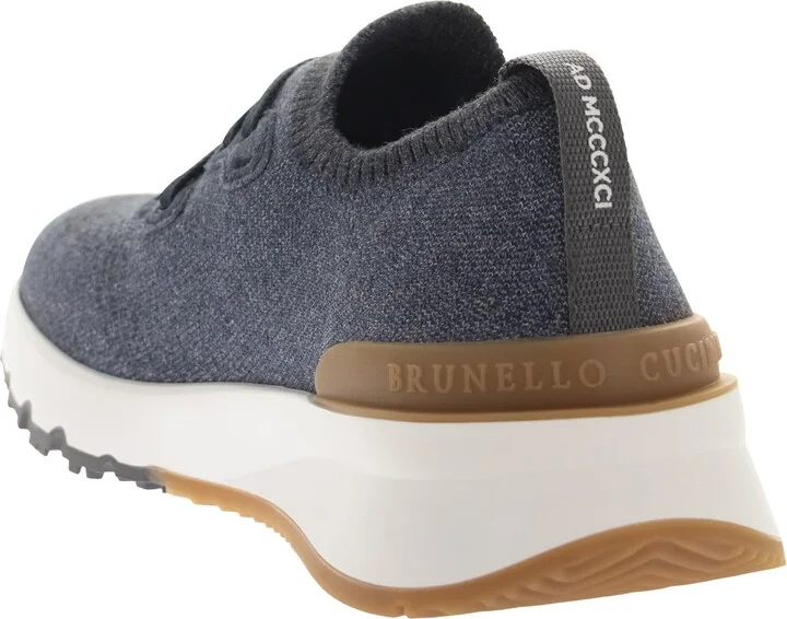 Runners In Chiné Cotton Knit - Image 3