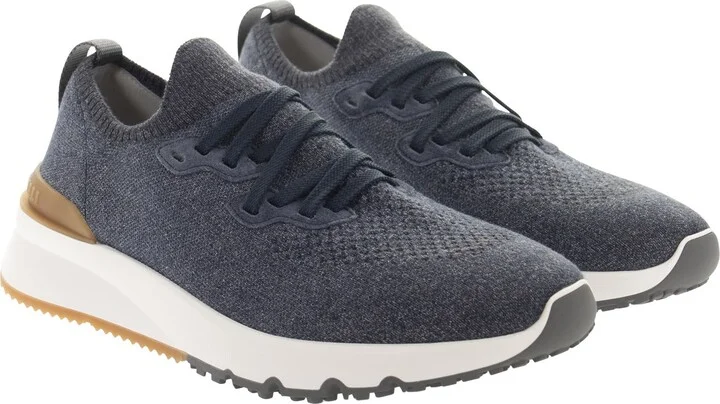 Runners In Chiné Cotton Knit - Image 4