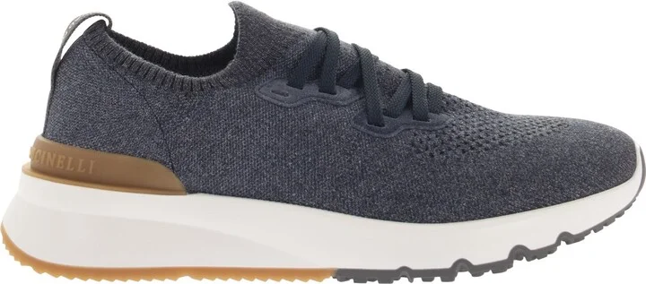 Runners In Chiné Cotton Knit