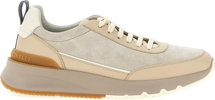 Runners Sneakers Beige