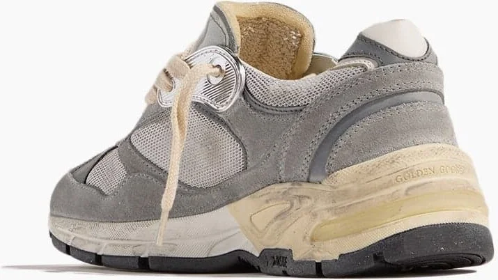 Running Dad Sneaker in Grey/Silver/White - Image 3