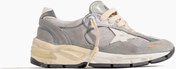 Running Dad Sneaker in Grey/Silver/White