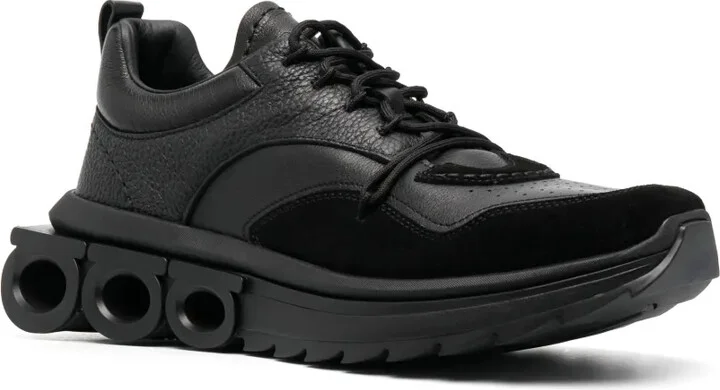 Running leather sneakers - Image 2