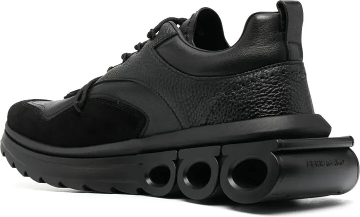 Running leather sneakers - Image 3