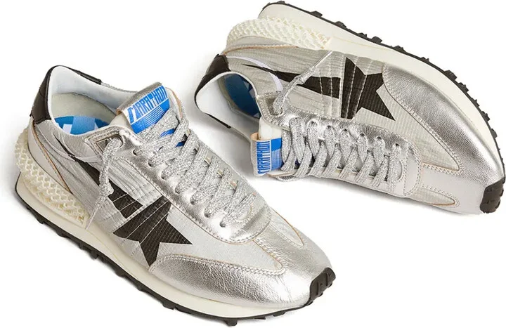 Running Marathon laminated-leather sneakers - Image 4