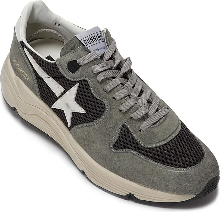 Running Net Upper Suede Toe And Spur Leather Star - Image 2