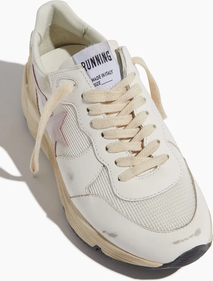 Running Sneaker in White/Orchid Hush/Platinum - Image 4