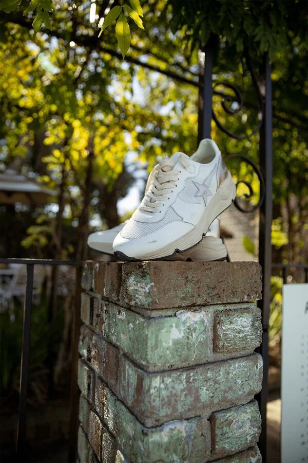 Running Sneaker in White/Orchid Hush/Platinum - Image 5