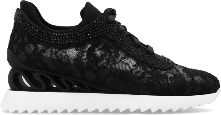 ‘Running’ Sneakers, , - Black