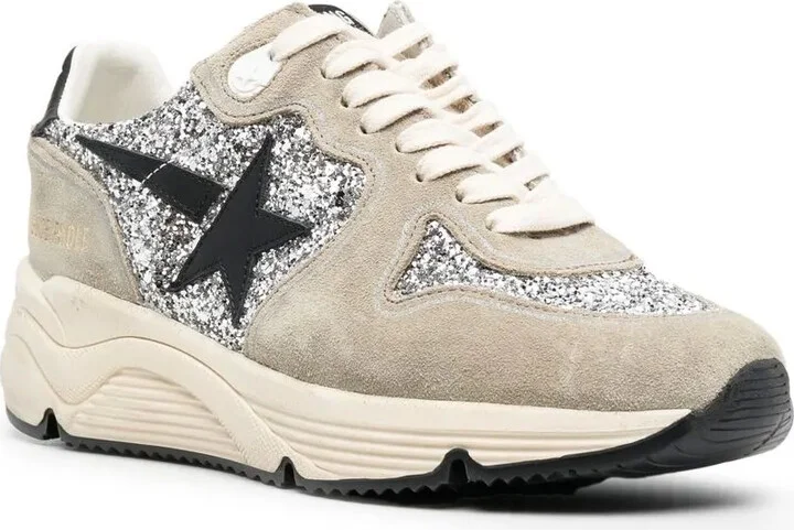 Running Sole glitter-embellished sneakers - Image 2