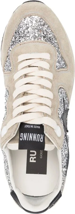 Running Sole glitter-embellished sneakers - Image 4