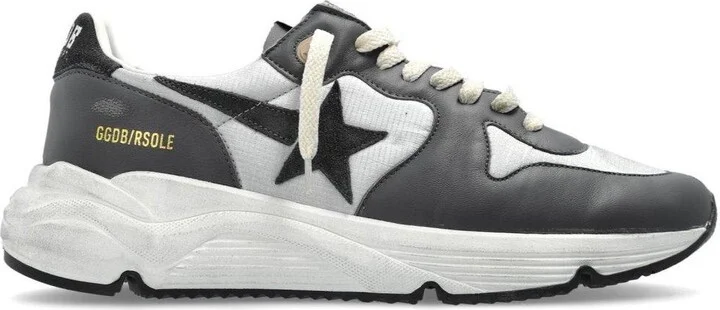Running Sole Lace-up Sneakers
