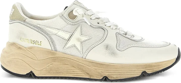 Running Sole leather sneakers