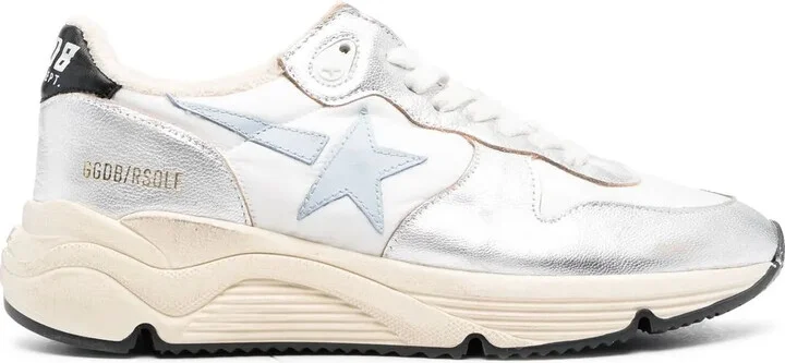 Running Sole metallic sneakers