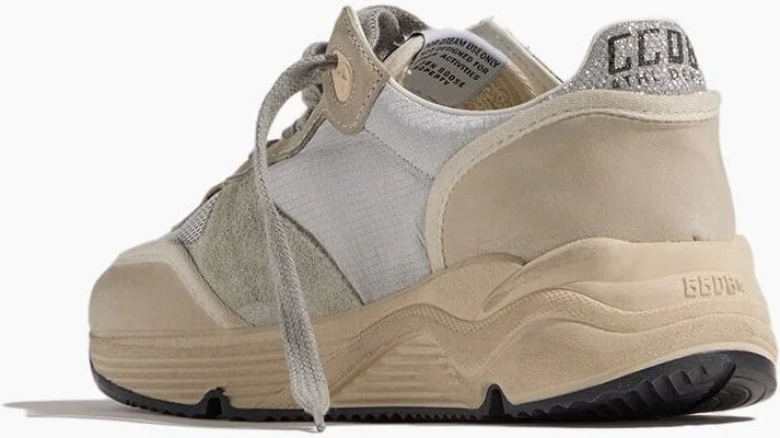 Running Sole Sneaker in Silver/Ice/Buttercream - Image 3