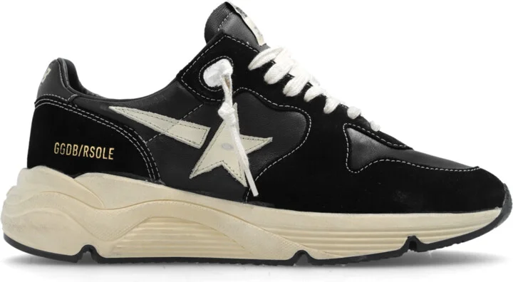 ‘Running Sole’ Sneakers, , - Black