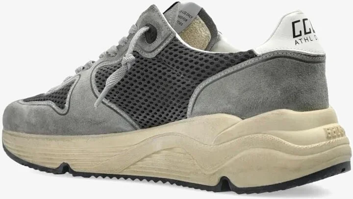 Running Sole Suede and Leather Sneakers - Image 2