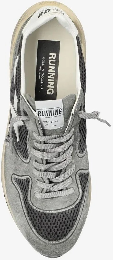 Running Sole Suede and Leather Sneakers - Image 3