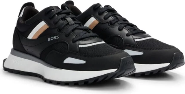 Running-style trainers with EVA-rubber outsole