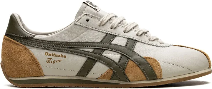 Runspark "Beige Olive Green Mustard Yellow" sneakers