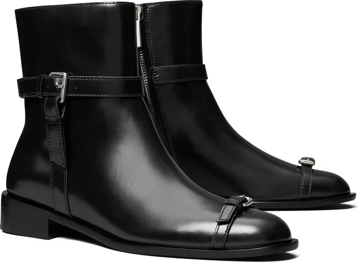 Runway Buckle Bootie