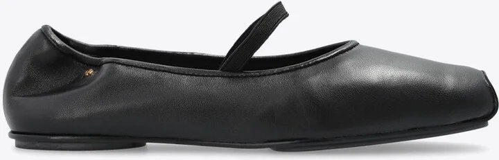 Runway Leather Ballet Flats