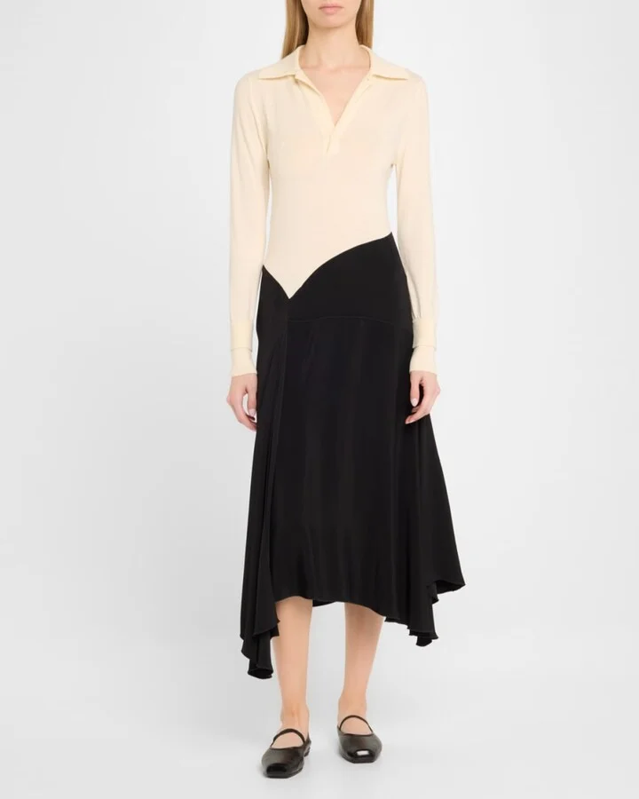 Runway Leather Mary Jane Ballerina Flats - Image 3