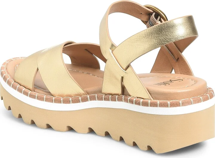 Ruthie Ankle Strap Platform Wedge Sandal - Image 2