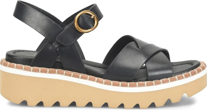 Ruthie Ankle Strap Platform Wedge Sandal - Image 9