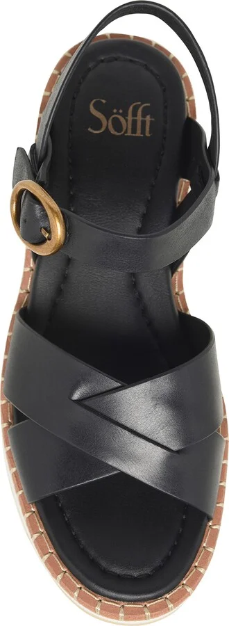 Ruthie Ankle Strap Platform Wedge Sandal - Image 11