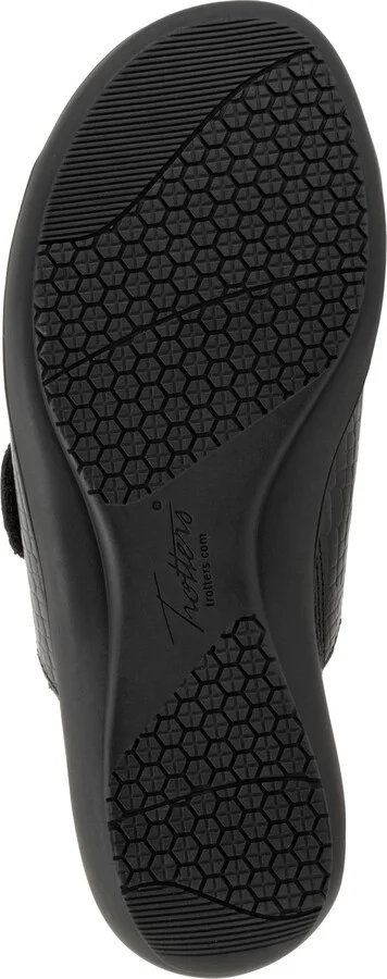 Ruthie Croc Embossed Slide Sandal - Multiple Widths Available - Image 6