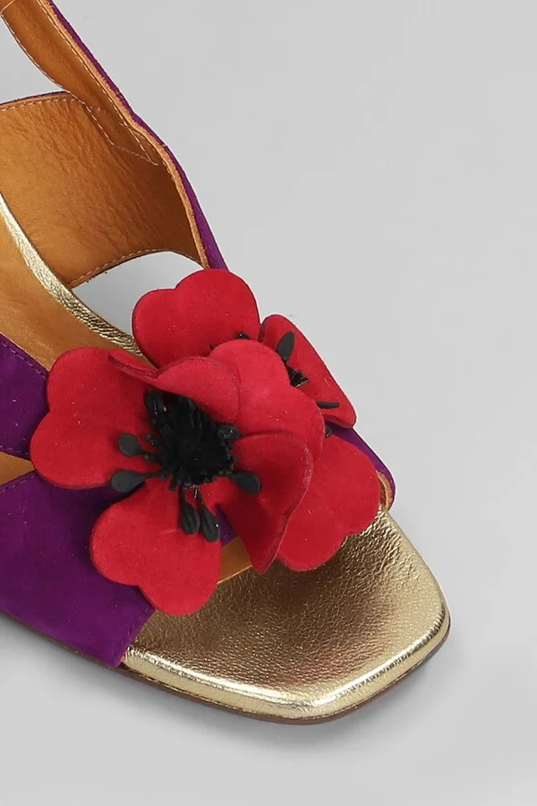 Rutina 46 Pumps In Viola Suede - Image 5