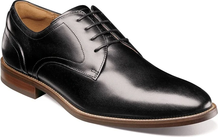 Ruvo Plain Toe Leather Derby