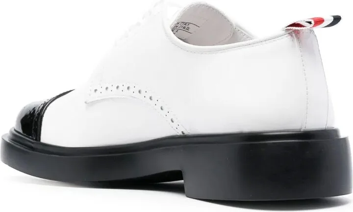 RWB contrasting toecap brogues - Image 3