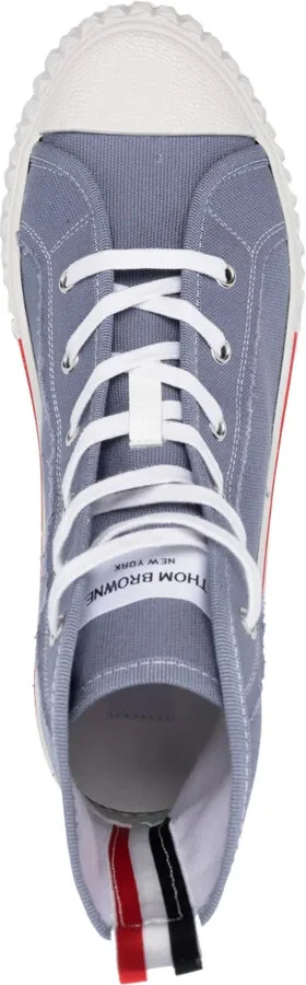 RWB-stripe high-top sneakers - Image 4