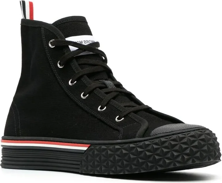 RWB striped high-top sneakers - Image 2