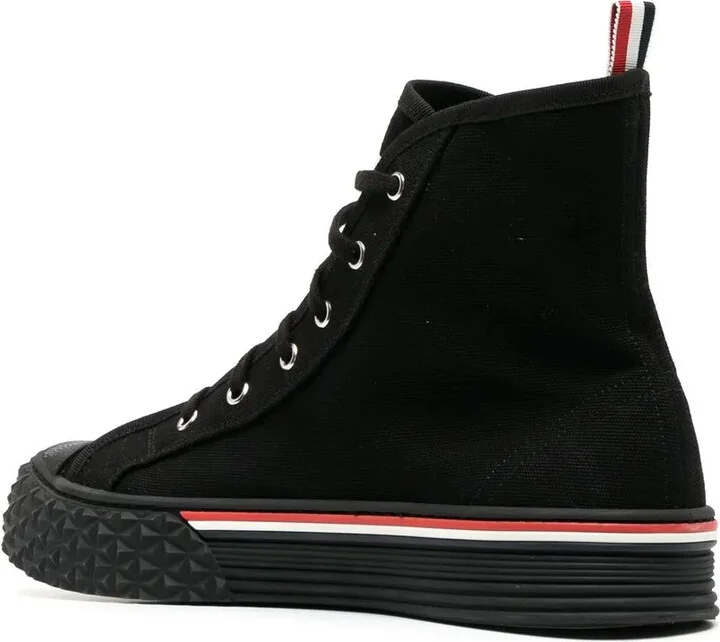 RWB striped high-top sneakers - Image 3