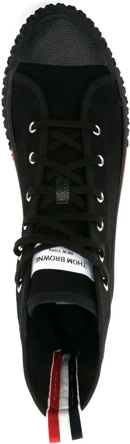 RWB striped high-top sneakers - Image 4