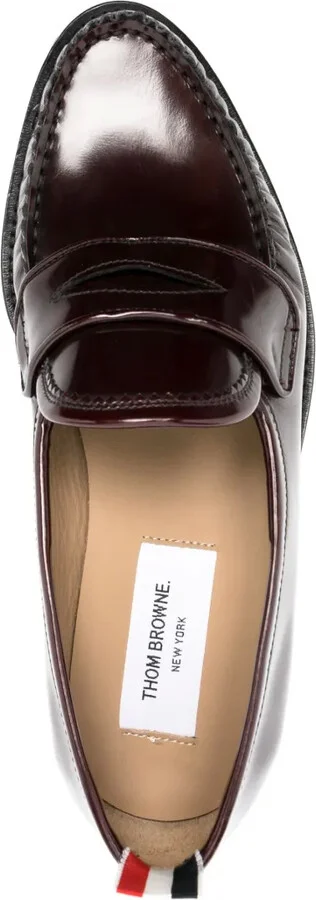 RWB-tab leather penny loafers - Image 4