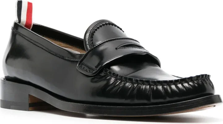 RWB-tab leather penny loafers - Image 2