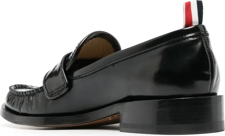 RWB-tab leather penny loafers - Image 3